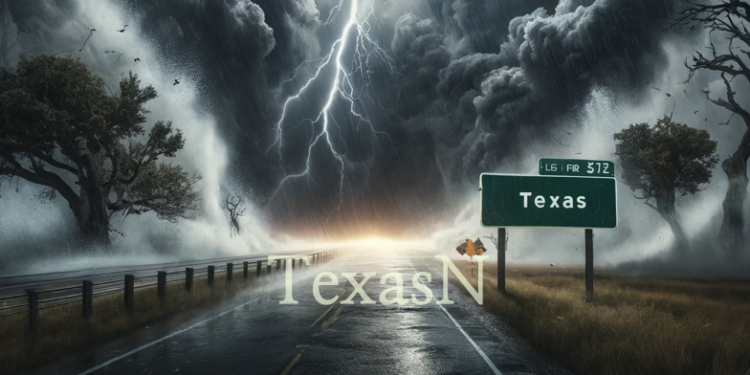 [영상 안기자TV] DFW 공항 AA 항공 게이트에서 폭풍에 밀린 비행기